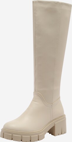 Bottes 'Annabelle' ABOUT YOU en beige : devant