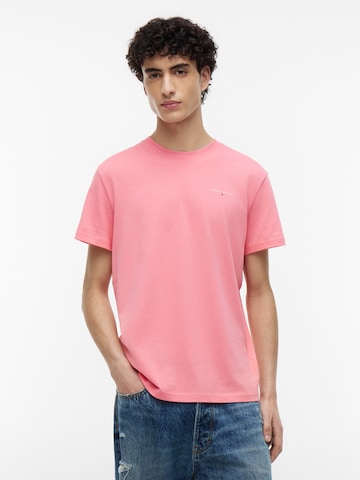 Tommy Jeans Paita värissä vaaleanpunainen: etupuoli