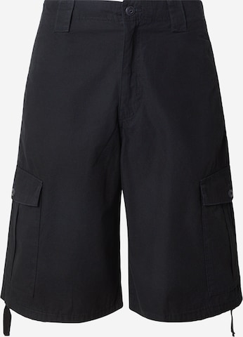 JACK & JONES Cargo Pants 'JPSTOWEN EDISON' in Black: front