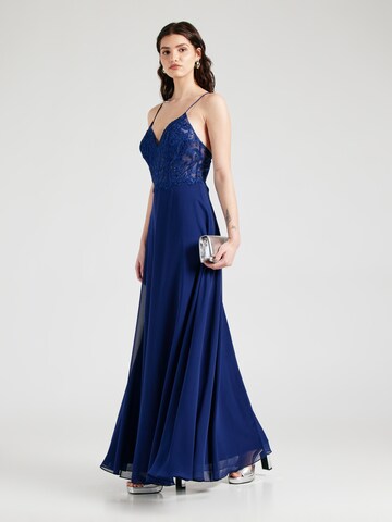 Robe de soirée Laona en bleu