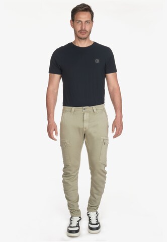 Le Temps Des Cerises Tapered Chino Pants 'KOGE' in Beige