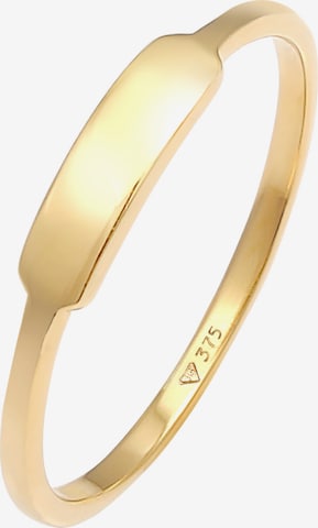 ELLI PREMIUM Ring Geo in Gold: predná strana