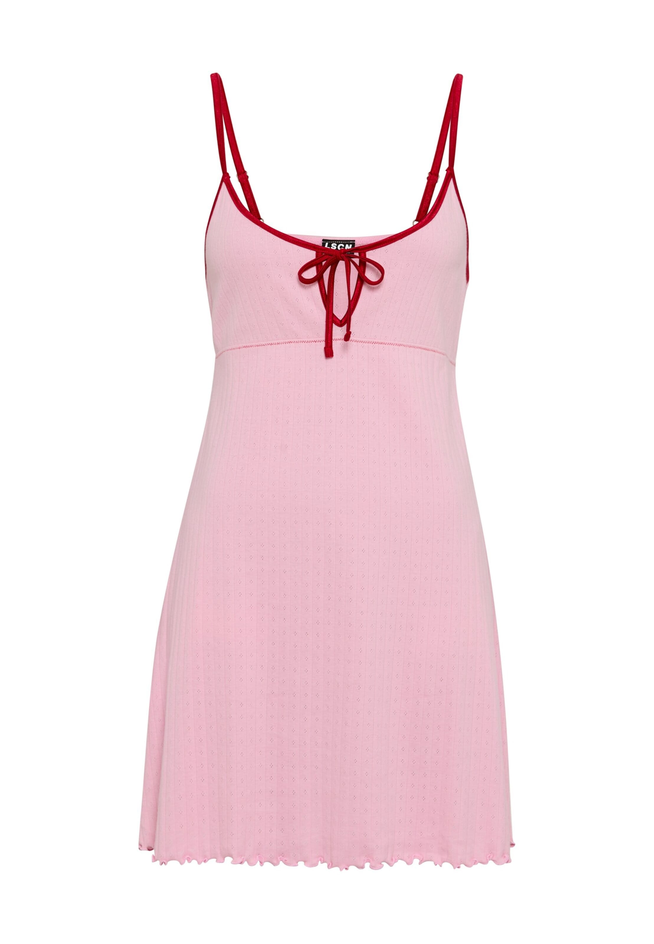 LSCN by LASCANA Koszula nocna w kolorze różowy: przód