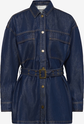 My Essential Wardrobe Tussenjas 'Nessie' in Blauw: voorkant