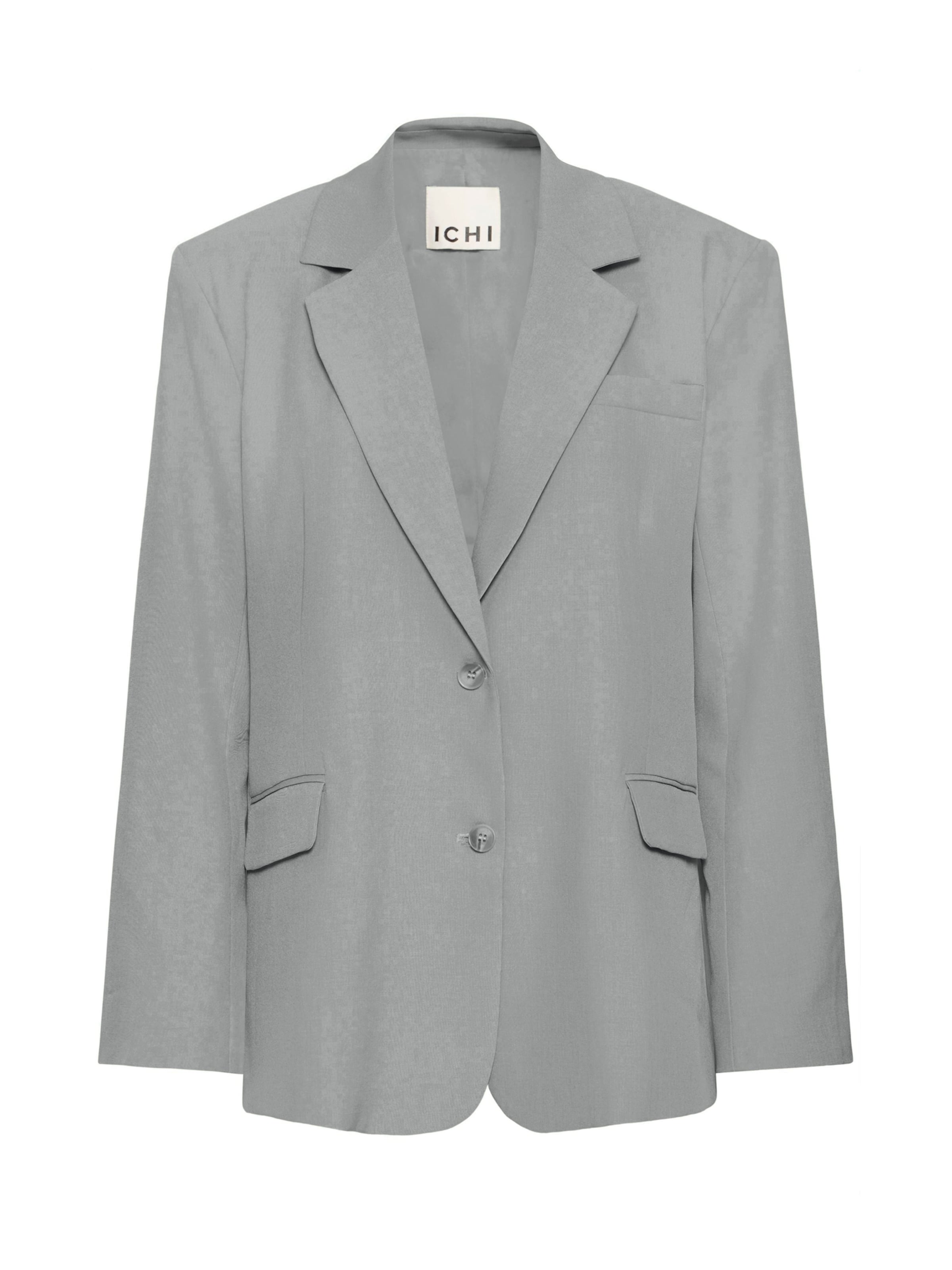 ICHI Blazer 'IHFAVA' in Grey: front