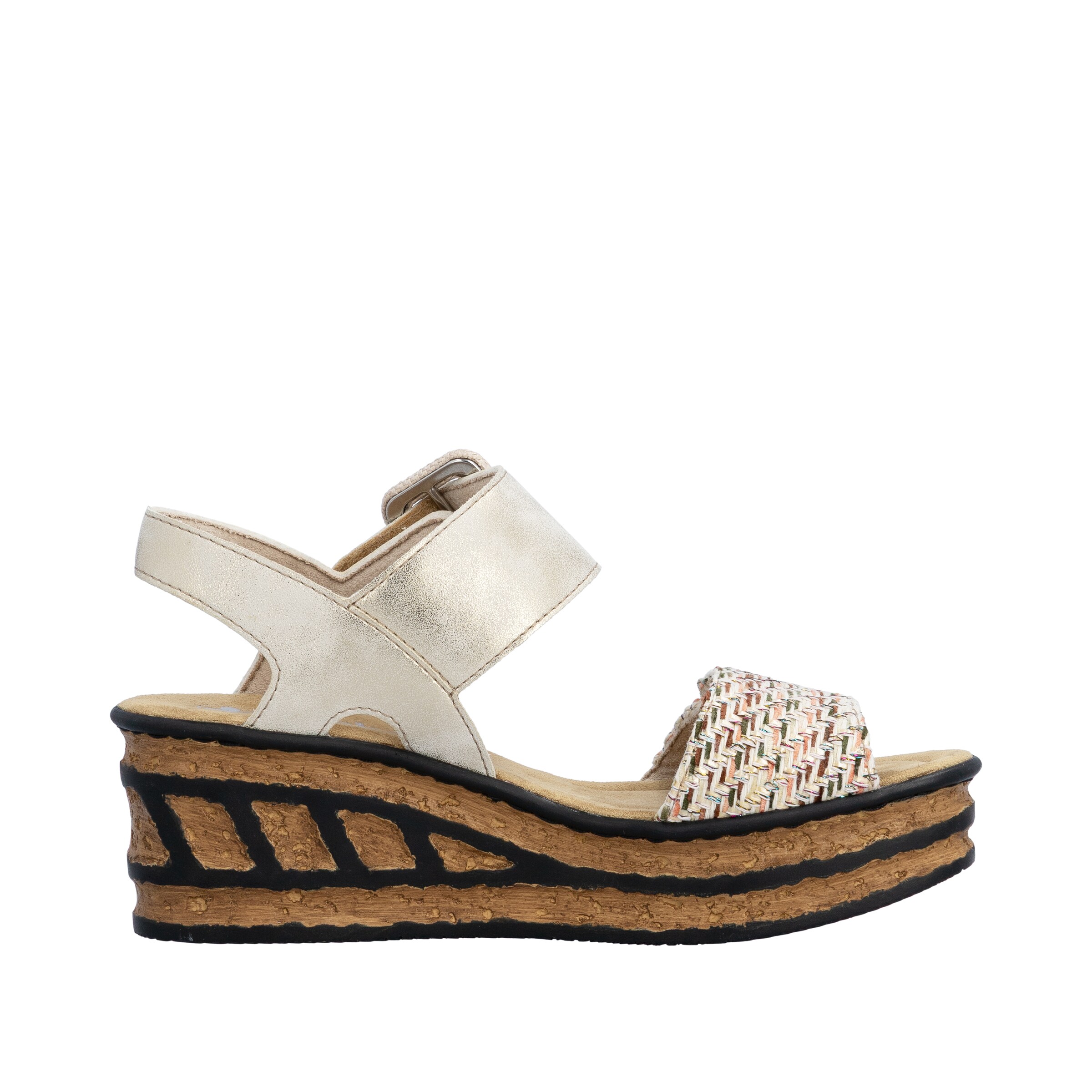 Rieker Sandals '68172' in White