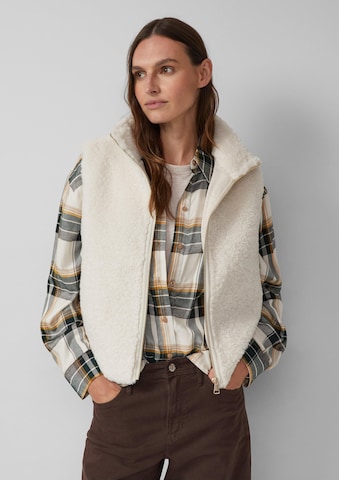 s.Oliver Bodywarmer in Beige: voorkant