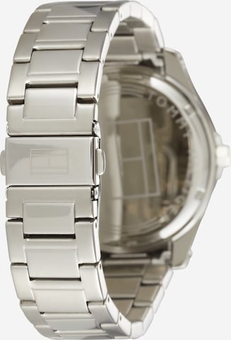 TOMMY HILFIGER Zegarek analogowy w kolorze srebrny
