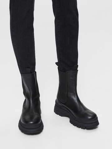 Chelsea Boots SELECTED FEMME en noir