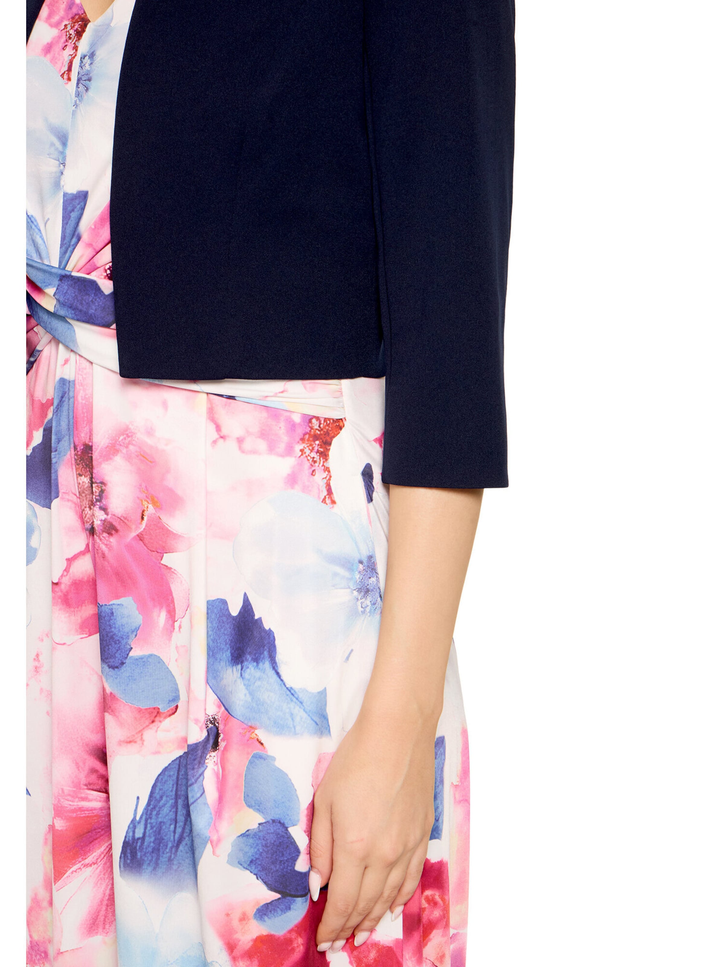 Vera Mont Blazer-Jacke ohne Verschluss in Blau