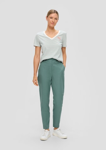 Coupe slim Pantalon s.Oliver en vert