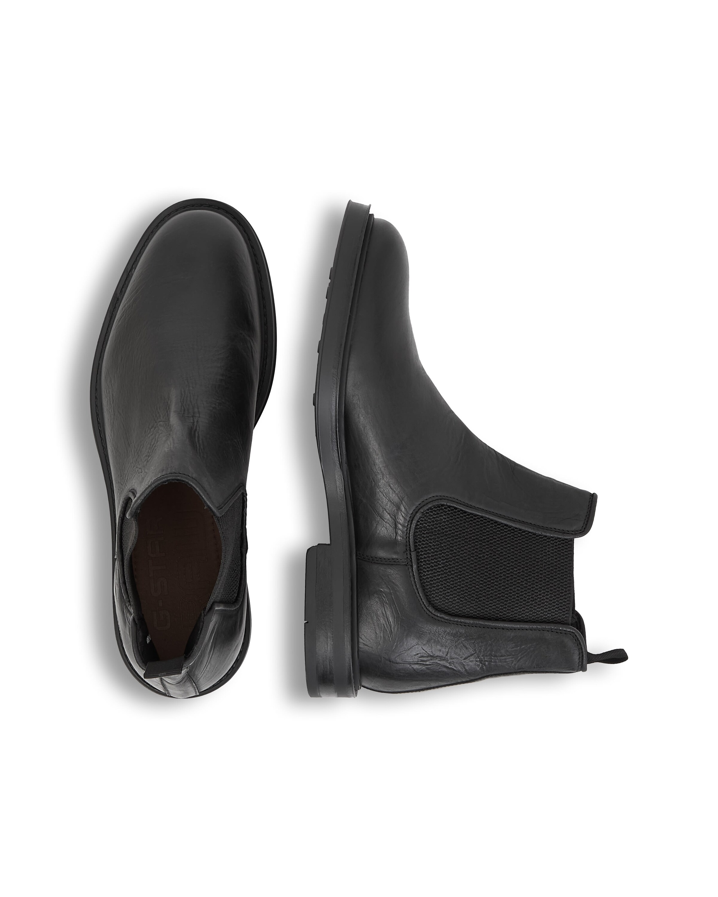 G-STAR Chelsea boots 'Eton Mid Chelsea Boot' in Black