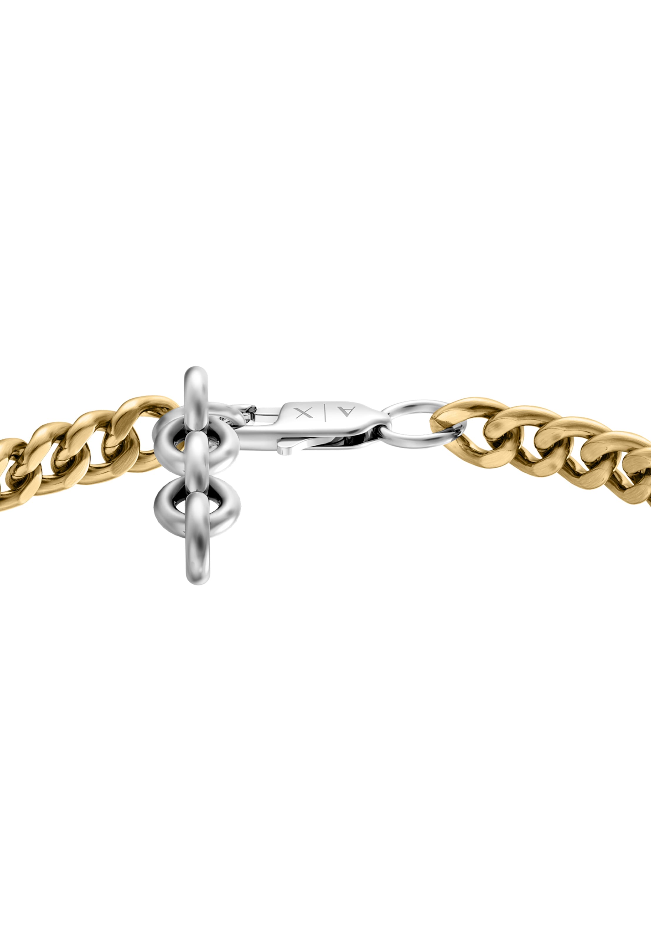 ARMANI EXCHANGE Bransoletka 'CLASSIC' w kolorze srebrny