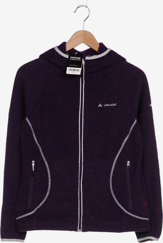 VAUDE Sweatshirt & Zip-Up Hoodie in M in Purple: front