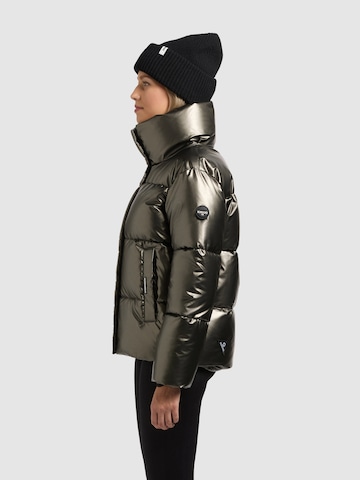 Veste d’hiver 'Rinja Shiny' khujo en marron