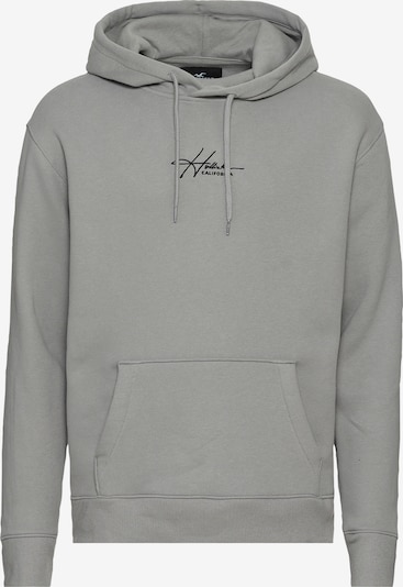 HOLLISTER Sweater majica u siva / crna, Pregled proizvoda