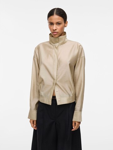 ROUGE EDIT Blouse in Beige: voorkant
