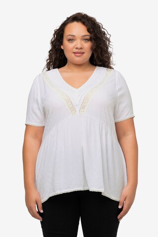 Ulla Popken Blouse in White: front