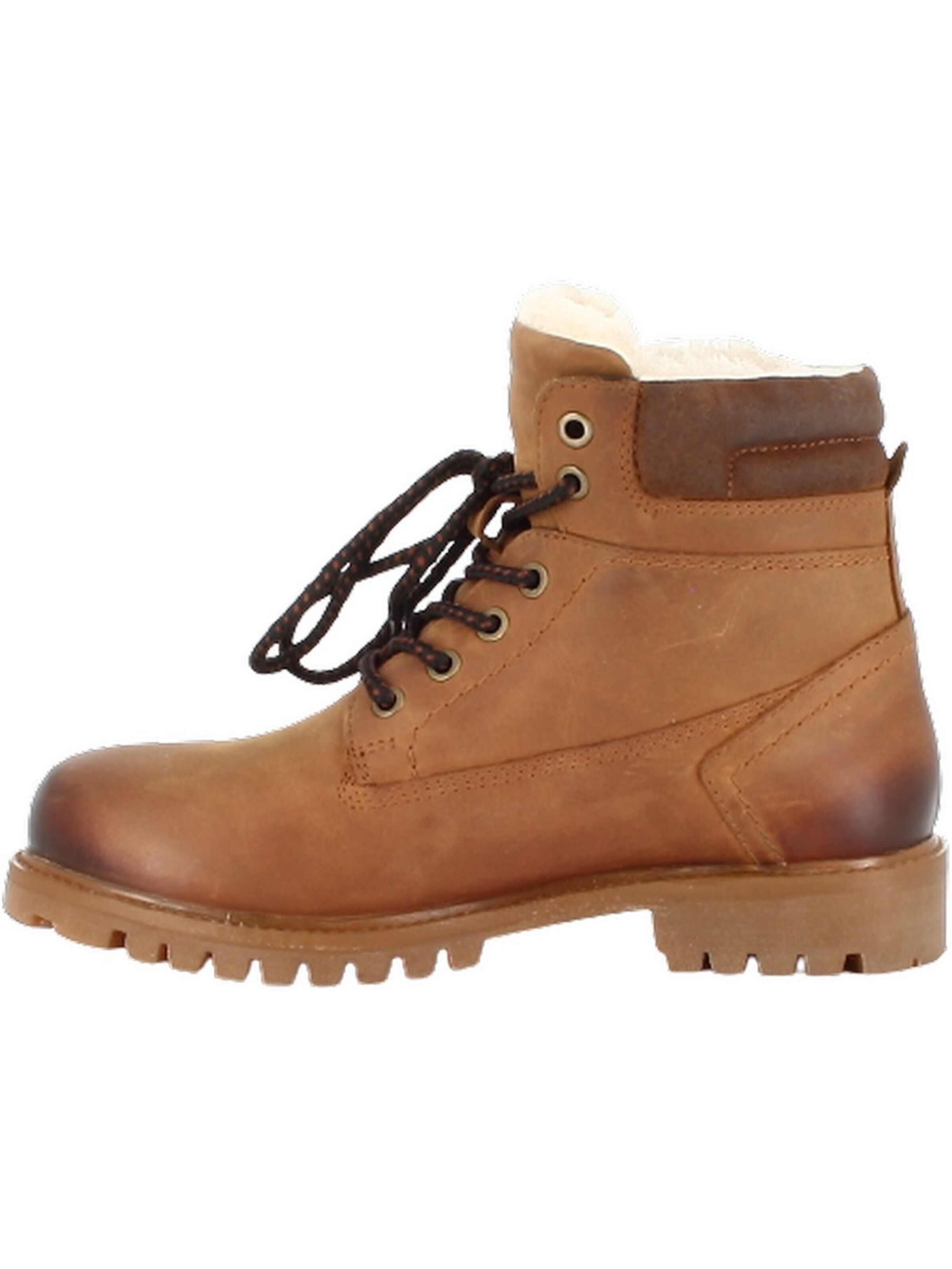 Axelda Boots 'Axelda Alta - Cognac Leder' in Brown