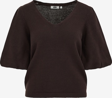 WE FashionPulover - smeđa boja: prednji dio