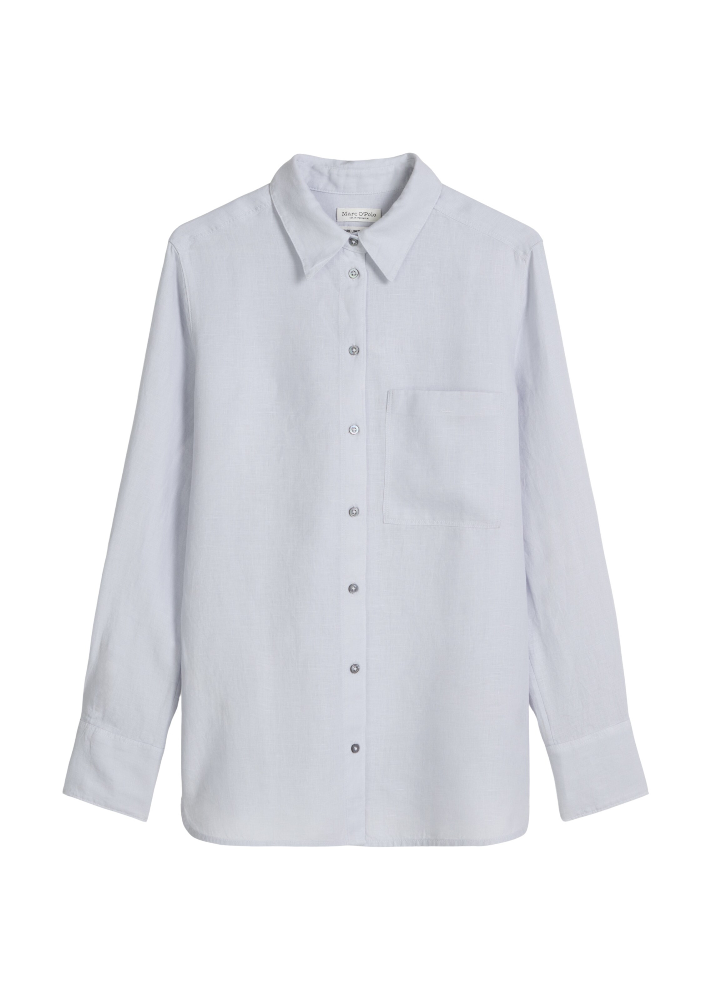 Marc O'Polo Bluse in Blau: Vorderseite