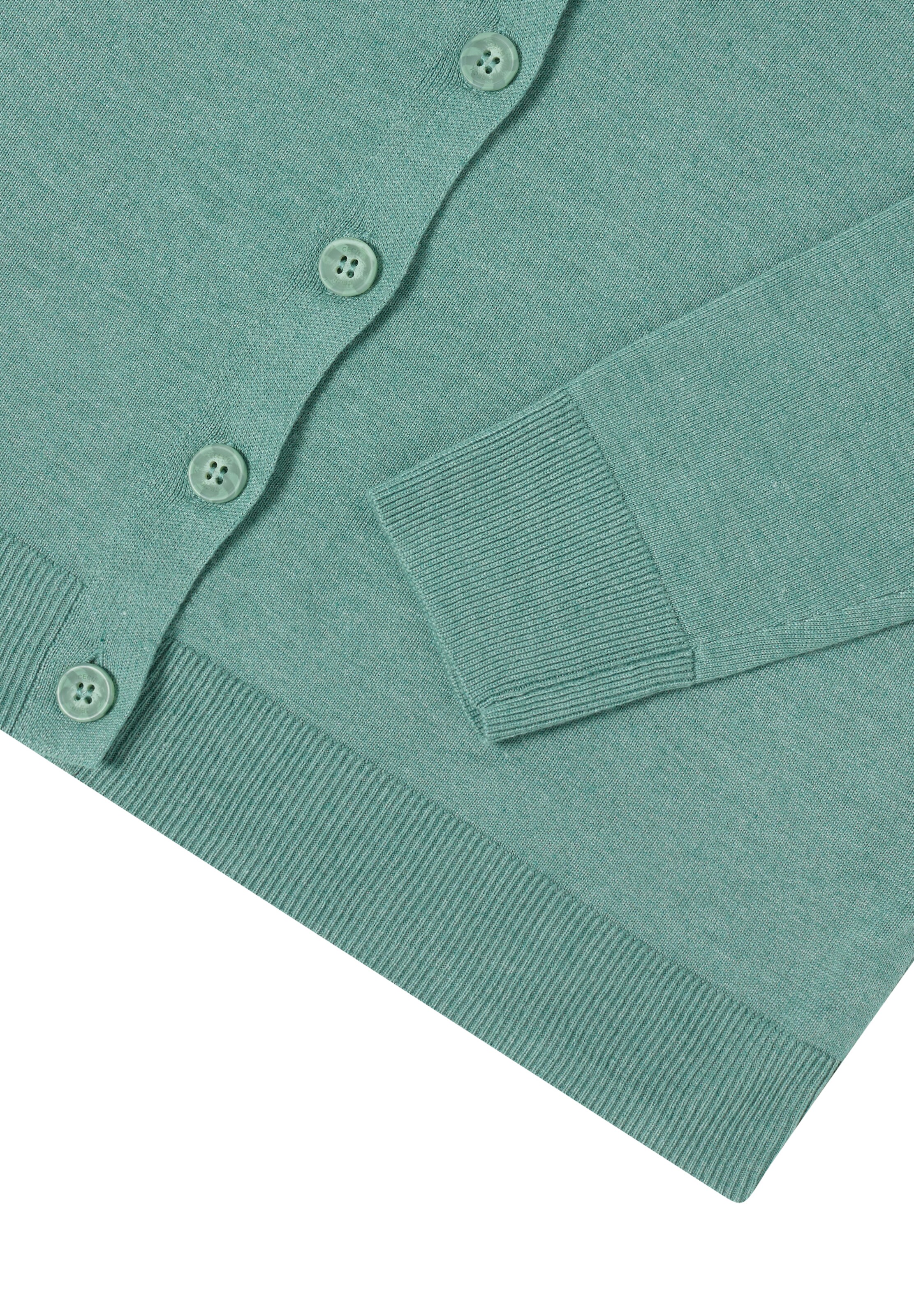 CECIL Knit Cardigan in Green