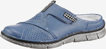 KRISBUT Clogs 'Train All Day' in Blue: front