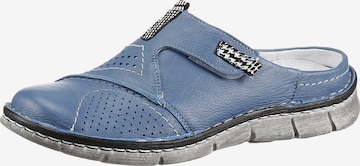 KRISBUT Clogs 'Train All Day' in Blue: front