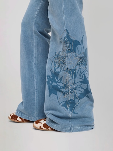 zils Ed Hardy Platas staras Bikses