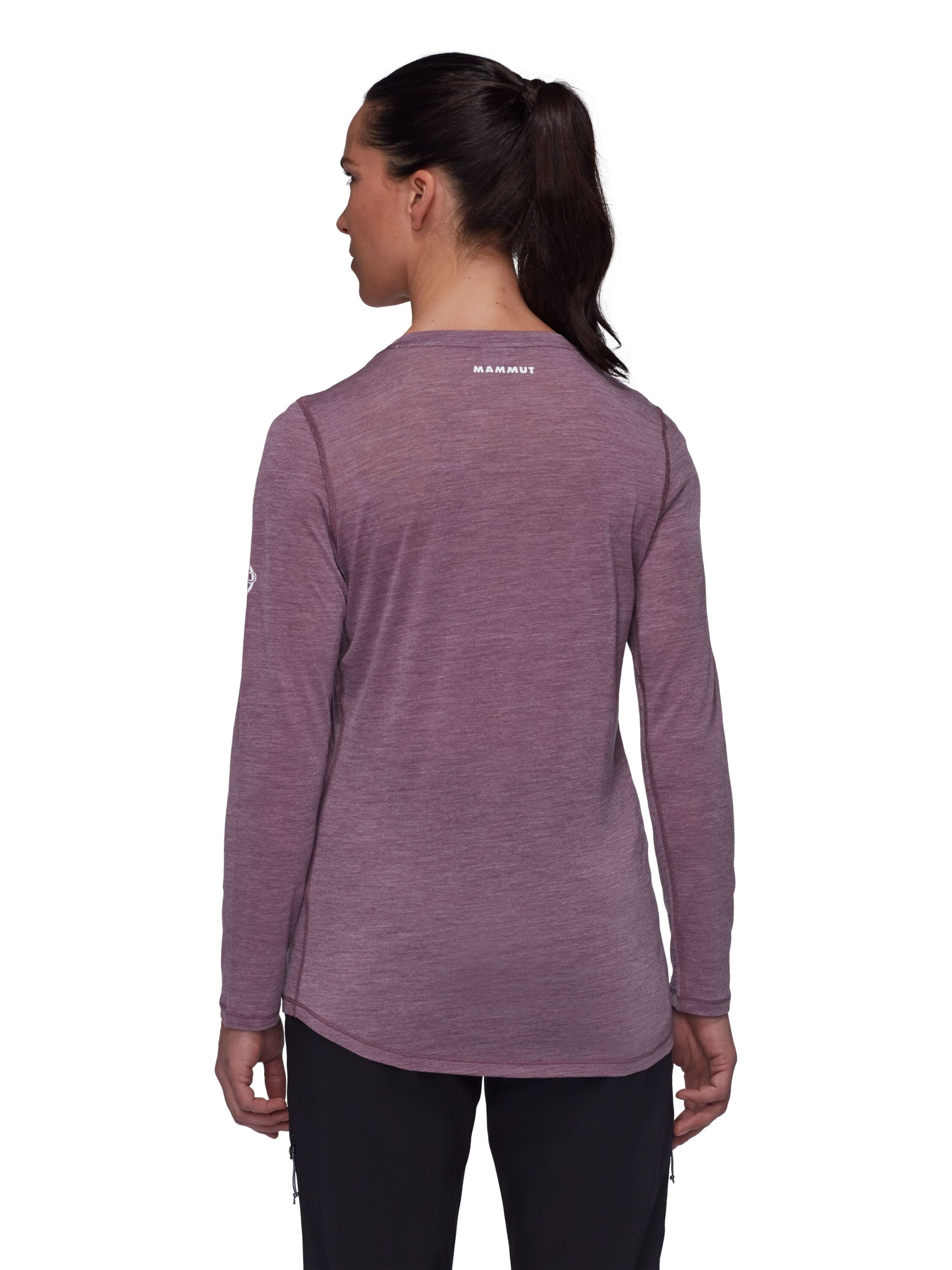 MAMMUT Funktionsshirt 'Tree Wool in Lila