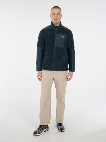 PROTEST Fleece Jacket 'PRTBleaker' in Blue