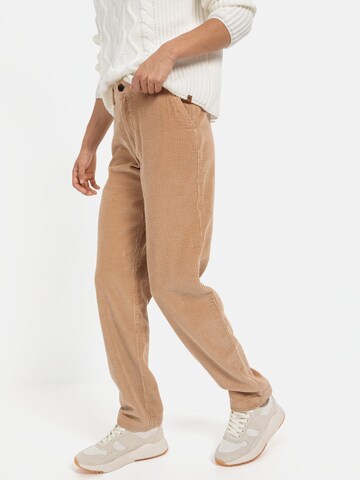 CAMEL ACTIVE Loosefit Cord Hose im Loose Fit in Beige