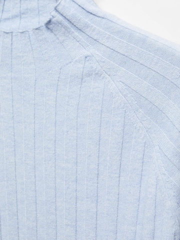 MANGO Sweater 'FLURRIES' in Blue