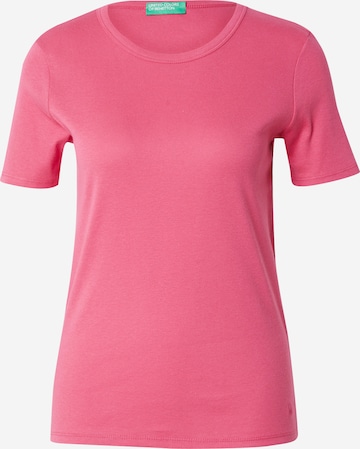 UNITED COLORS OF BENETTON - Camisa em rosa: frente