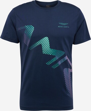Hackett London Shirt 'AMR' in Blauw: voorkant