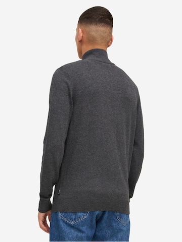 JACK & JONES Pullover 'Emil Knit'‌‌‌‌‌‌ in Grau