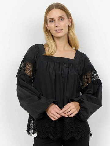 Camicia da donna 'Netti 80' di Soyaconcept in nero: frontale