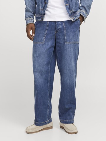 JACK & JONES Loosefit Jeans i blå: forside
