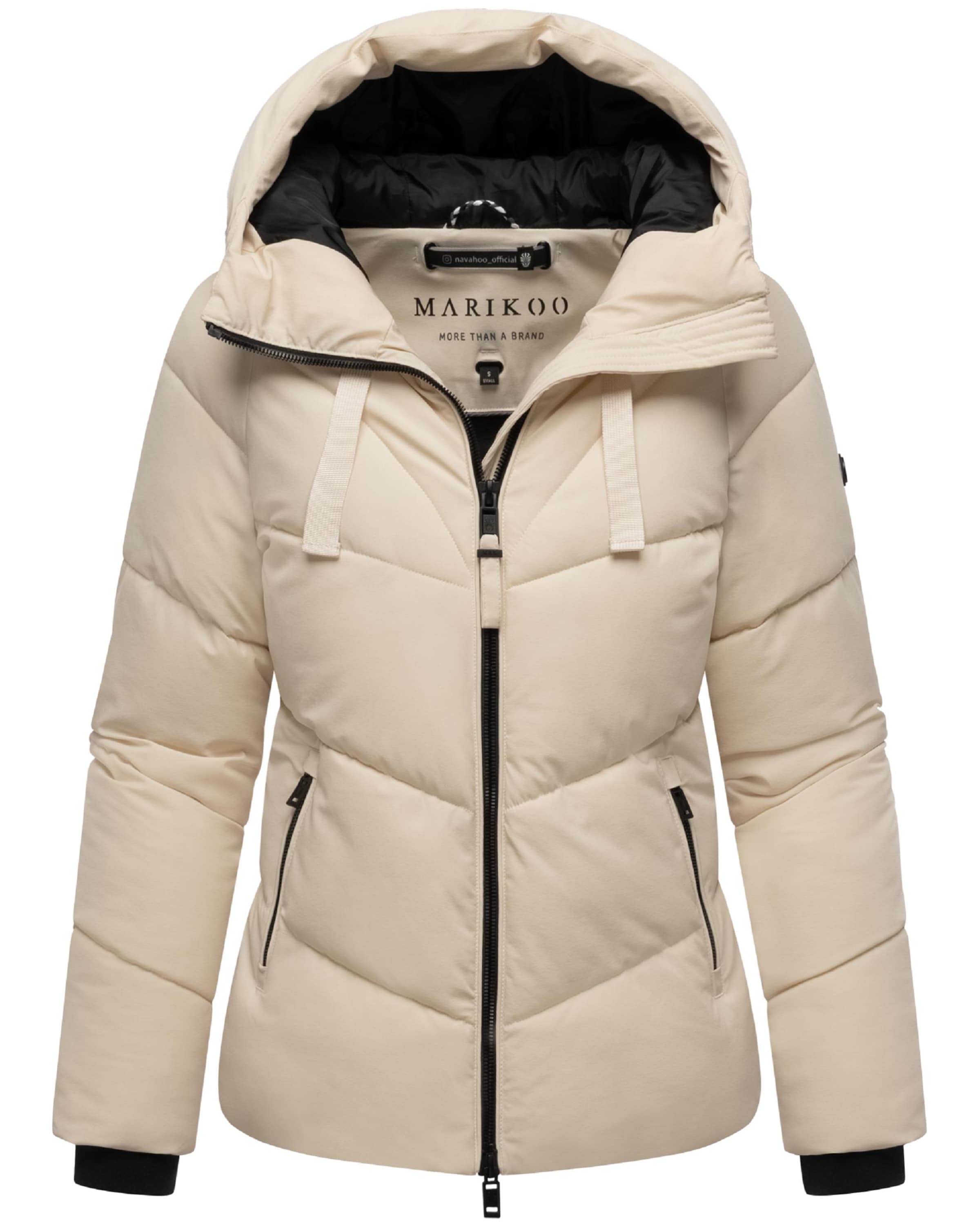 bēšs MARIKOO Ziemas jaka 'Kwamee 16'