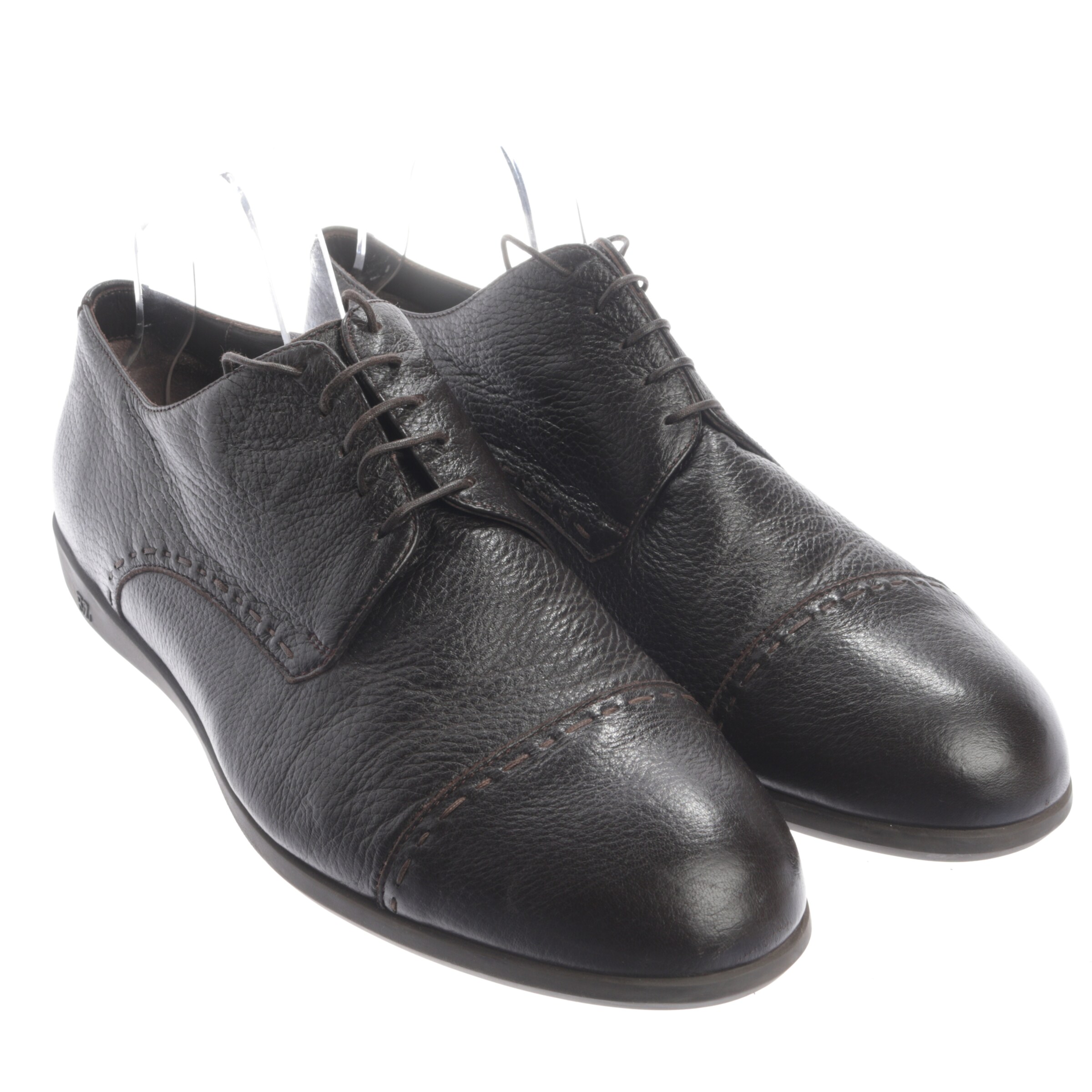 Zegna Flats & Loafers in 45 in Dark brown, Item view