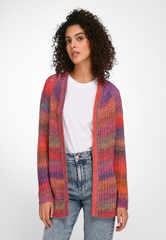 Peter Hahn Knit Cardigan in Mixed colors: front