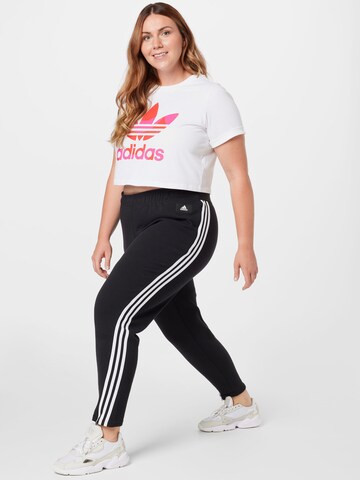 ADIDAS PERFORMANCE Slimfit Sportbroek in Zwart