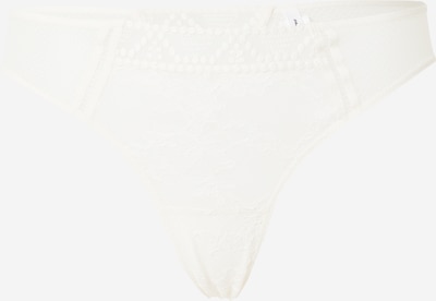 PASSIONATA String en blanc naturel, Vue avec produit