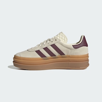 Baskets 'Gazelle Bold' ADIDAS ORIGINALS en beige