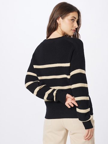 Soft Rebels Pullover i sort