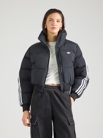 ADIDAS ORIGINALS Χειμερινό μπουφάν 'Adicolor JKT' σε μαύρο: μπροστά