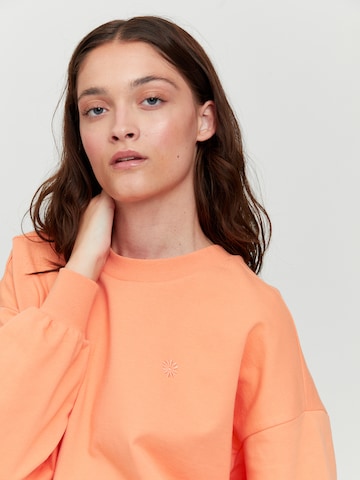 mazine Sweatshirt ' Monica Sweater ' in Orange