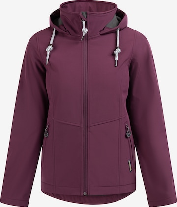 Schmuddelwedda Performance Jacket in Purple: front