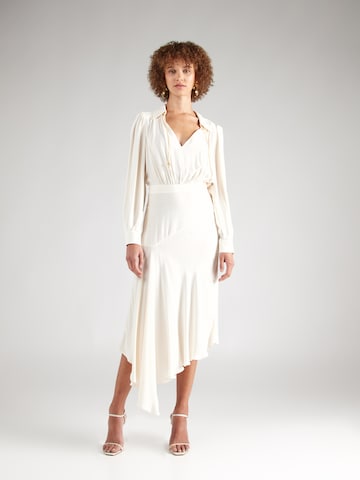 Elisabetta Franchi Obleka | bela barva: sprednja stran