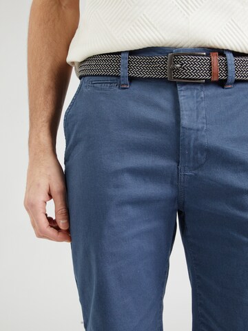 Regular Pantalon chino 'Brio' INDICODE JEANS en bleu